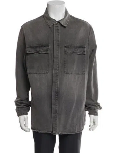Pre-owned Ksubi Utility Jacket In Gray