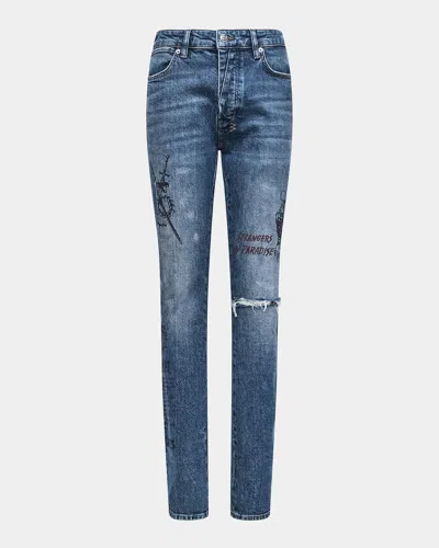 Ksubi Van Winkle Billy Skinny Jeans In Yellow