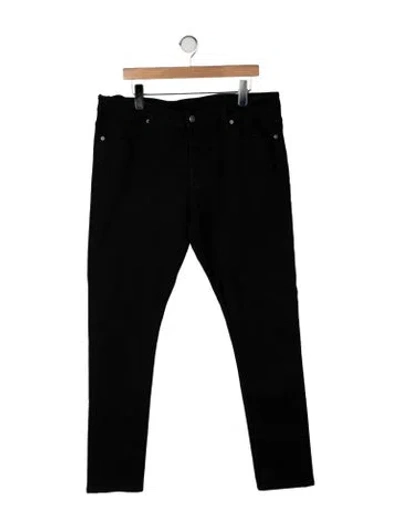 Pre-owned Ksubi Van Winkle Black Rebel Straight-leg Jeans