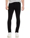 Ksubi Van Winkle Comik Angst Trashed Skinny Jeans In Black In Black