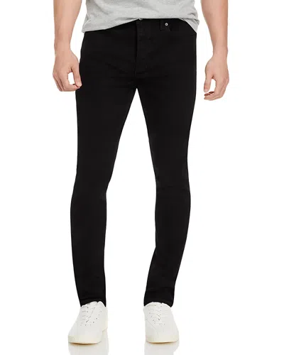 Ksubi Van Winkle Comik Angst Trashed Skinny Jeans In Black
