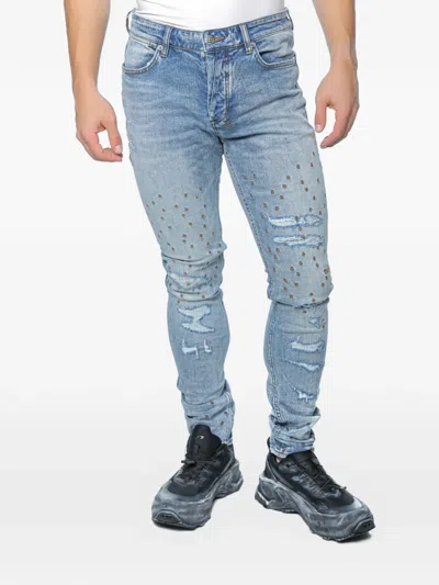 Ksubi Van Winkle Dakota Repair Jeans In Blue