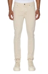 KSUBI KSUBI VAN WINKLE ECRU PLAYOFF SKINNY JEANS
