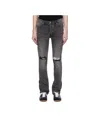 Ksubi Gray Van Winkle Electric Chamber Jeans In Black
