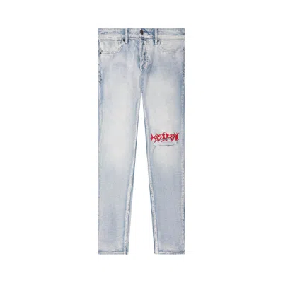 Pre-owned Ksubi Van Winkle Jean 'legacy Sabbath' | Blue | Men's Size 40