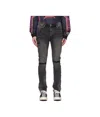 Ksubi Van Winkle Torqued Chamber Skinny Jeans In Black