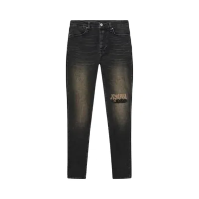 Pre-owned Ksubi Van Winkle Kingdom Repair Jeans 'black' | Men's Size 34