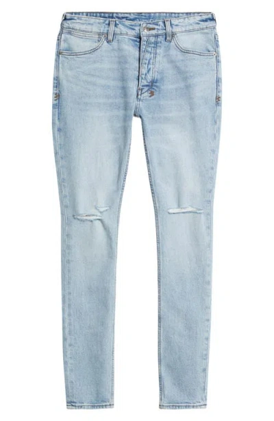 Ksubi Van Winkle Krystal Ripped Skinny Jeans In Blue