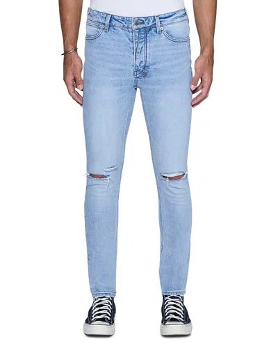 Ksubi Van Winkle Krystal Skinny Fit Jeans In Denim In Blue