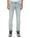 Ksubi Van Winkle Paragon 1999 Skinny Fit Jeans In Denim In Denim