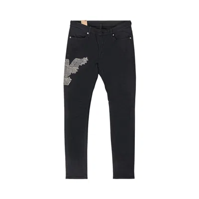 Pre-owned Ksubi Van Winkle Replica Eagle Jeans 'black' | Men's Size 32