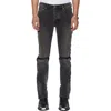 Ksubi Van Winkle Torqued Chamber Skinny Jeans In Black