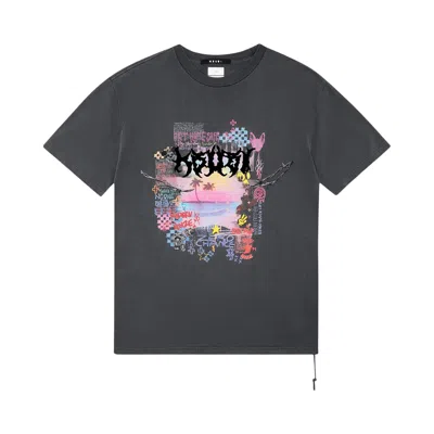 Pre-owned Ksubi Vandals Biggie T-shirt 'faded Black' | Men's Size S