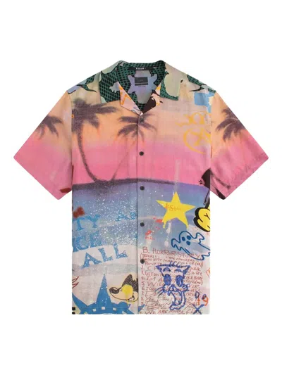 Ksubi Vandals Shirt In Blue