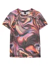 Ksubi Multicolor Visions T-shirt In Black