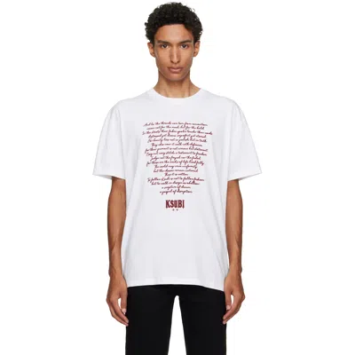 Ksubi White Cypha Biggie S/s T-shirt