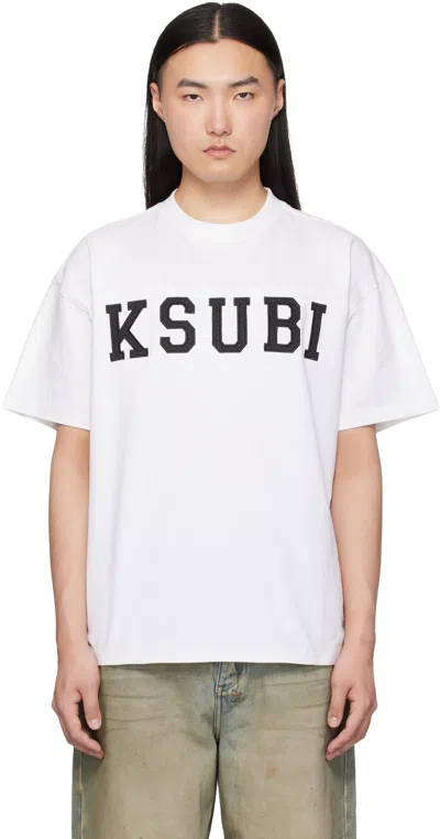 Ksubi White Touchdown Ekcess S/s T-shirt