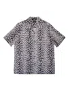 Ksubi Whitenoise Kash Leopard-print Cotton Shirt In Black