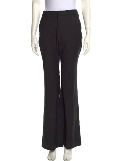 Pre-owned Ksubi Wide Leg Pants In Black