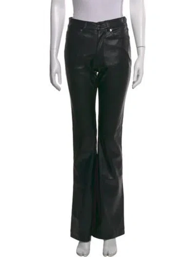 Pre-owned Ksubi Wide Leg Pants In Black