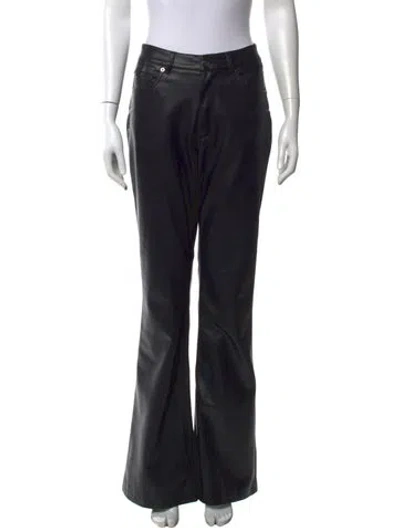 Pre-owned Ksubi Wide Leg Pants In Black