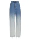 KSUBI WOMEN'S EXPRESS TO MARS PLAYBACK GLACIER HIGH-RISE TAPERED JEANS