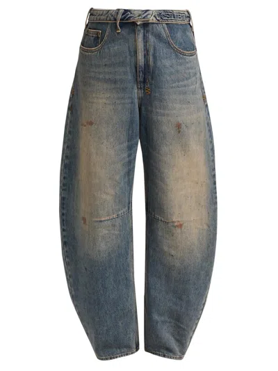 Ksubi Women's Neo-nostalgia Dune High-rise Barrel Jeans In Blue