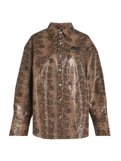 KSUBI WOMEN'S NEW WORLD ERROR ASTRA SNAKEBITE SHIRT