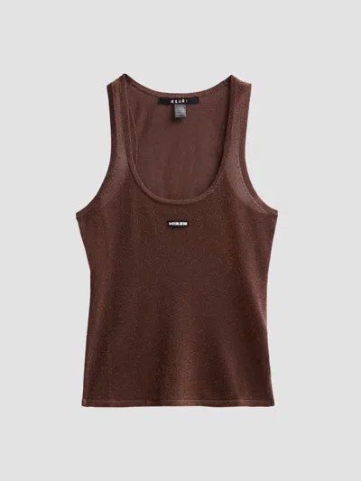 Ksubi Women's Origin Knit Tank In Stone