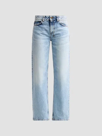 Ksubi Women's Pinup Denim Mid-rise Straight-leg Jeans
