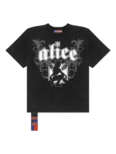 Ksubi X Alice Hollywood Graphic T-shirt In Black