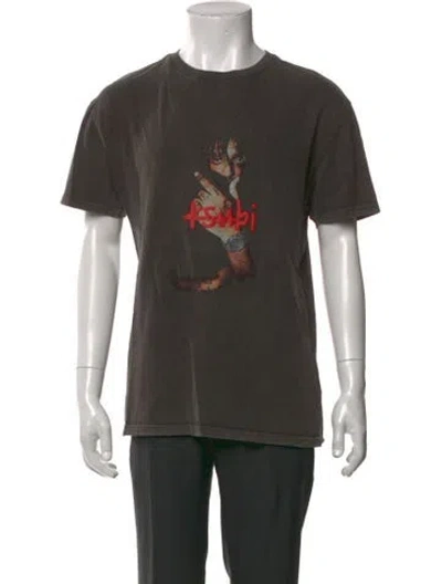 Pre-owned Ksubi X Juice Wrld Graphic Print T-shirt In Gray
