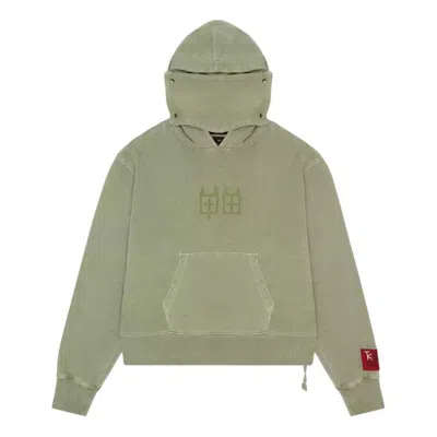 Ksubi X Trippie Redd Devil Trip Hoodie 'khaki' In Gray