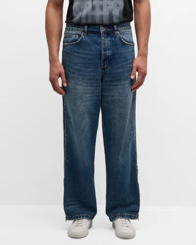Ksubi X Trippie Redd Men's Maxx Zip Trip Jeans In Denim