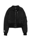 Ksubi Zip Reece Bomber Jacket In Black
