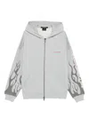 Ksubi Zip-up Hoodie In Gray