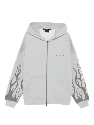 Ksubi Zip-up Hoodie In Gray