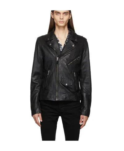 Ksubi Zipper Casual Jacket In Black