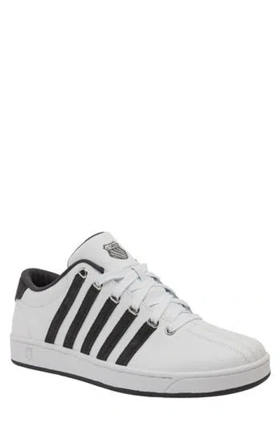 K-swiss Court Pro Ii Cmf Leather Sneaker In White