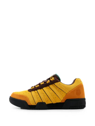 K-swiss Gstaad Panelled Sneakers In Yellow