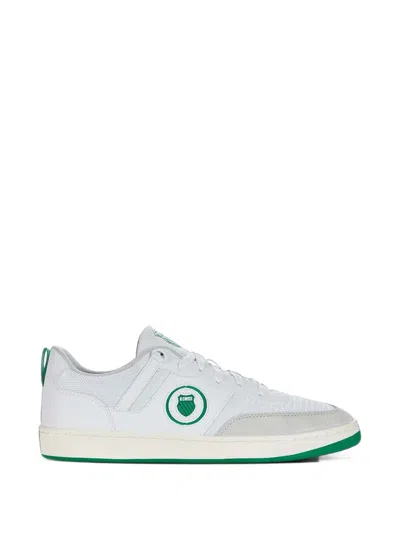 K-swiss Logo-patch Panelled Sneakers In White