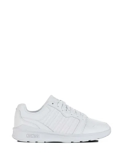 K-swiss Logo-patch Sneakers In White
