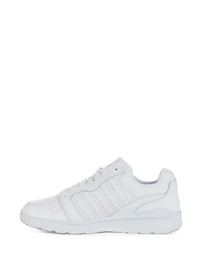 K-swiss Logo-patch Sneakers In White