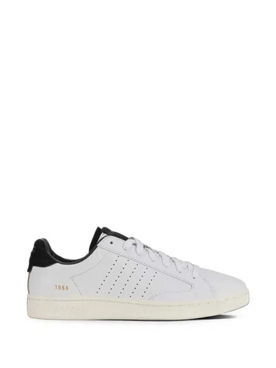 K-swiss Lozan Klub Lth Perforated-detail Leather Sneakers In White