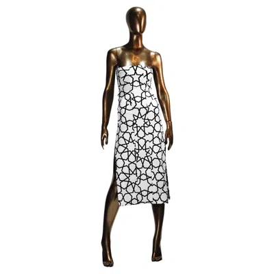 Pre-owned Ktz Evening Dress In Gray
