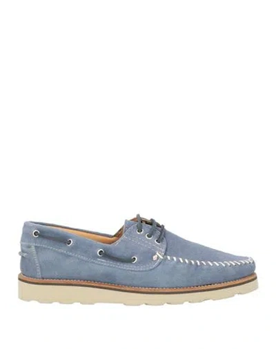 Kube Man Loafers Slate Blue Size 13 Leather