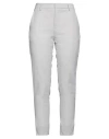 Kubera 108 Woman Pants Light Grey Size 6 Polyester, Virgin Wool, Elastane In Grey