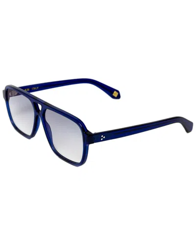 Kubi Unisex Ascot 59mm Sunglasses In Blue