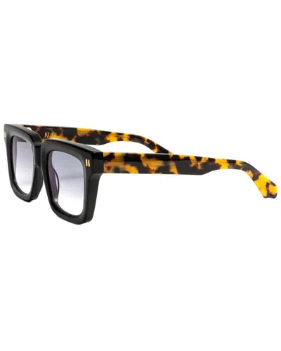 Kubi Unisex The Coach 52mm Sunglasses In Black
