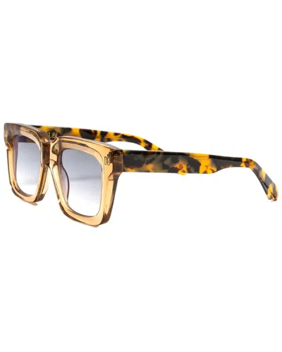 Kubi Unisex The Coach 52mm Sunglasses In Gold